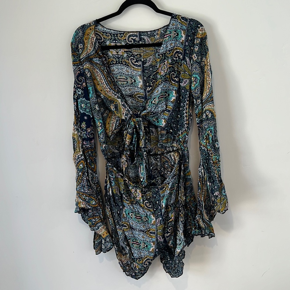 Boho cute cut out romper